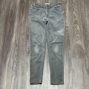 Levis 721 Jeans Womens 28 Gray Stone Skinny High‎ Rise Medium Wash Stretch Denim